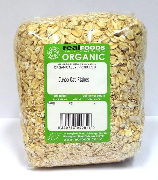 Organic Oat Jumbo Flakes